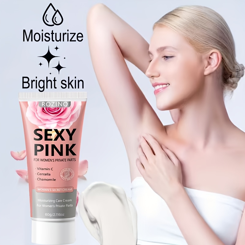2pcs Women's Rose Intimate Cream, for Dry, Dull, Itchy, and Odorous Intimate Areas, Deeply Moisturizes, Hydrates, Firms & Softens Delicate Skin, Gentle and Non-irritating, Brightens Skin, Revitalizes, for a More Radiant Glow, Improves Dryness - Image 8