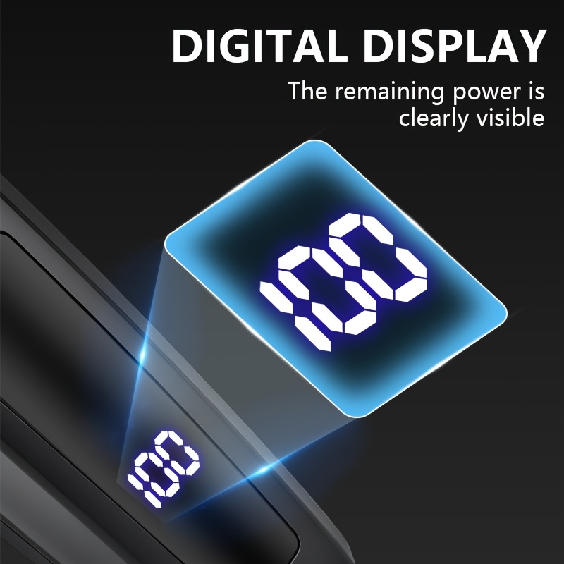 Professional Cordless Hair Clipper, Rechargeable Hair Trimmer with 4 Guide Combs, Long-Lasting Battery for Precision Haircuts, Travel Grooming Kit for Men and Women, Perfect Christmas Gift for Family - Image 5