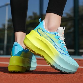 Women's Couple's Gradient Platform Height-Increasing Casual Sneakers, Outdoor Sports Cool Height-Increasing Sneakers
