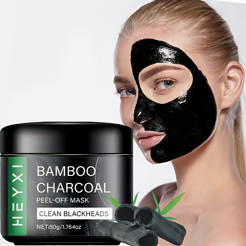 Bamboo Charcoal Mask, Cleanses Skin, Refreshes and Controls Oil, Provides Hydration Without Tightness, Easy to Use, Leaves Skin Cleaner, Hypoallergenic and Non-irritating Formula with Natural Ingredients, Suitable for All Skin Types - Image 9