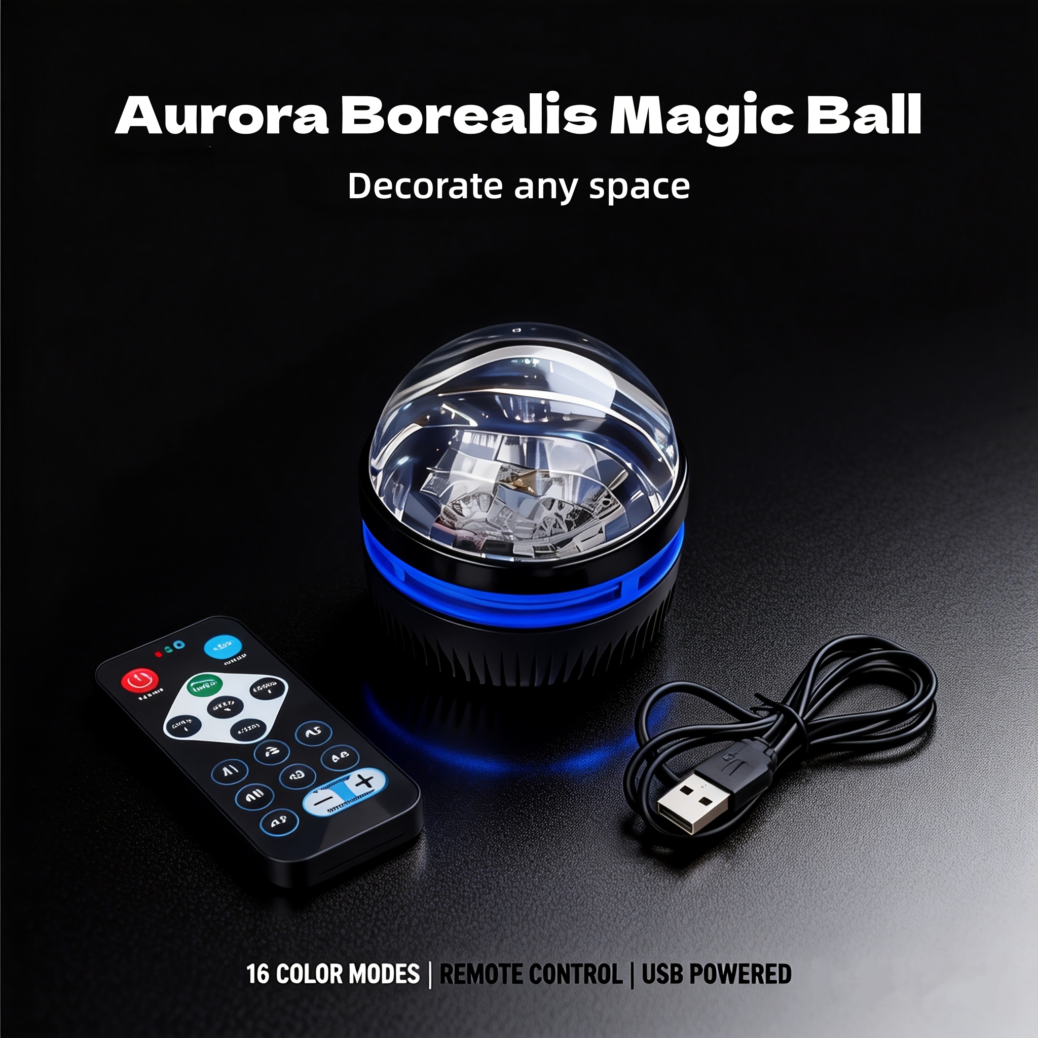 The Polaris Projector with a RemoteControl Features a Minimalist Design,Powered by USB, And Is Suitable ForCreating a Relaxing Atmosphere InOffices Or Homes with Its -Purple LEDLight. It Makes an Excellent Gift ForNational Day, Labor Day.