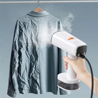 Lubluelu 2100W Handheld Garment Steamer | Fast Heating, Supports Wet And Dry Ironing, 6000Pa Strong Suction Power, 350ML Water Tank, 3 Steam Levels + 3 Suction Modes, Wrinkle Removal, For Clothes, Steamer For Clothes, Garment Steamer