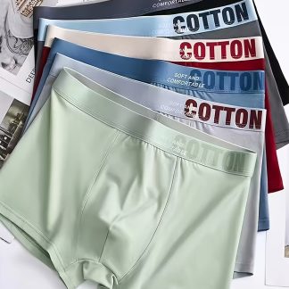 3pcs Random Men's Underwear, Boys' Comfortable Breathable Briefs, Sports Elastic Underwear for Teens, Men's Shorts, Classic