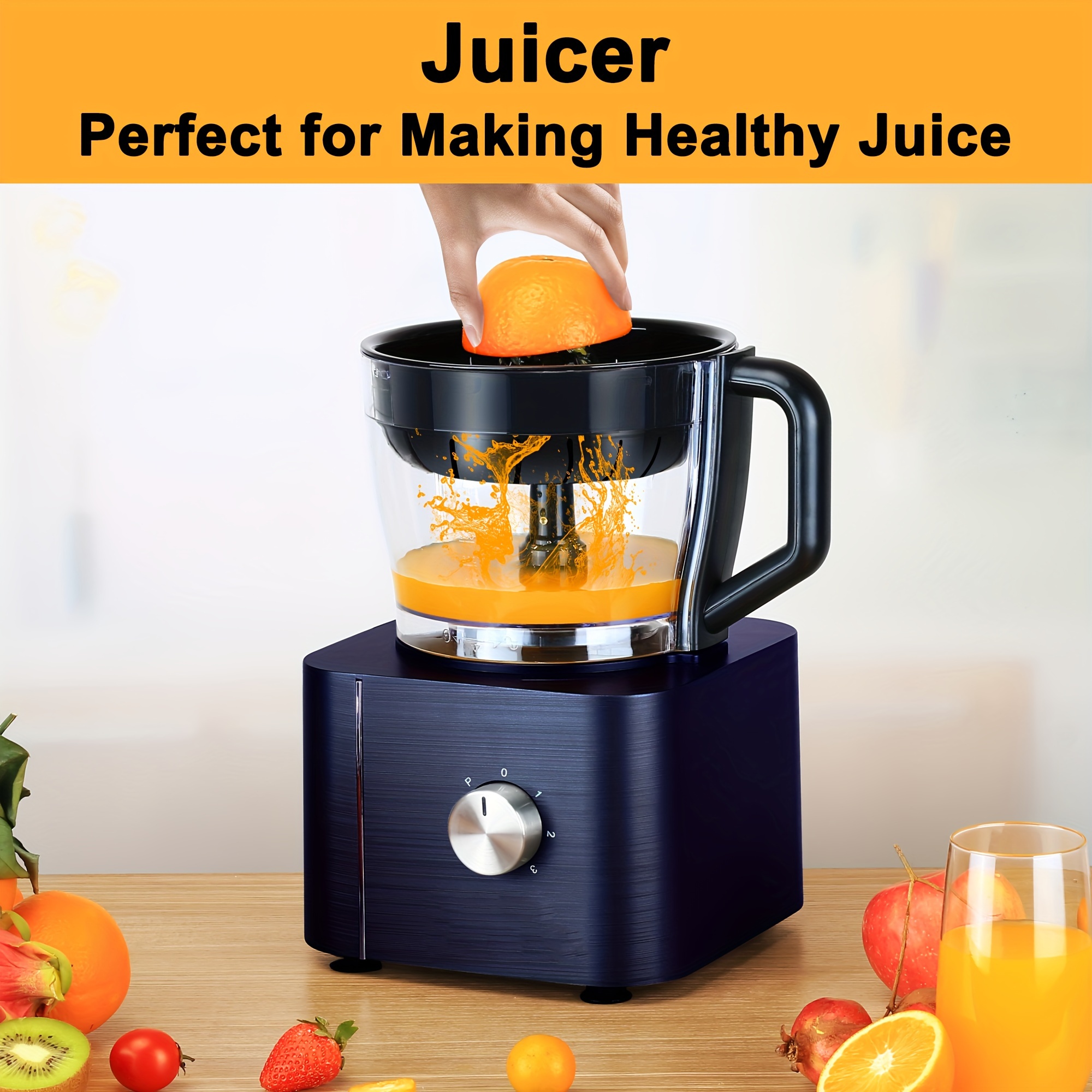 Food Processor 11-in-1 with Chopping Blending Kneading Grinding Whisking Juicing, 1100W, 3 Speeds Plus Pulse, 3.2L Bowl and 1.5L Jug Blender - Image 6