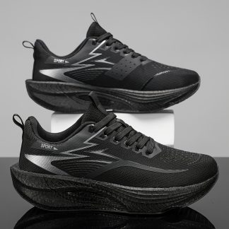 [Sneakers] New Men'S Breathable Running Shoes, Outdoor Comfortable Soft Sole Air Cushion Cushioning Men'S Road Running Shoes, Fashionable Multi-Purpose Anti-Slip Walking Shoes, Large Size Multifunctional Off-Road Shoes