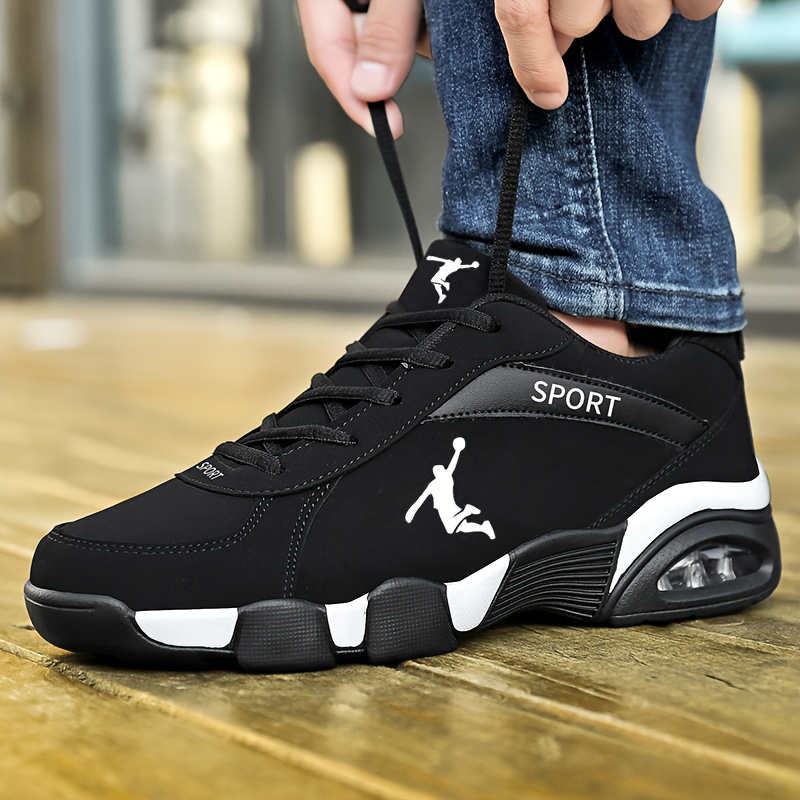 New Fashionable Sports & Casual Shoes, Versatile, Wear-Resistant, Anti-Slip, Air Cushion Shock Absorption, Breathable, Odor-Resistant, for Teen Students and Men, Travel Shoes - Image 6