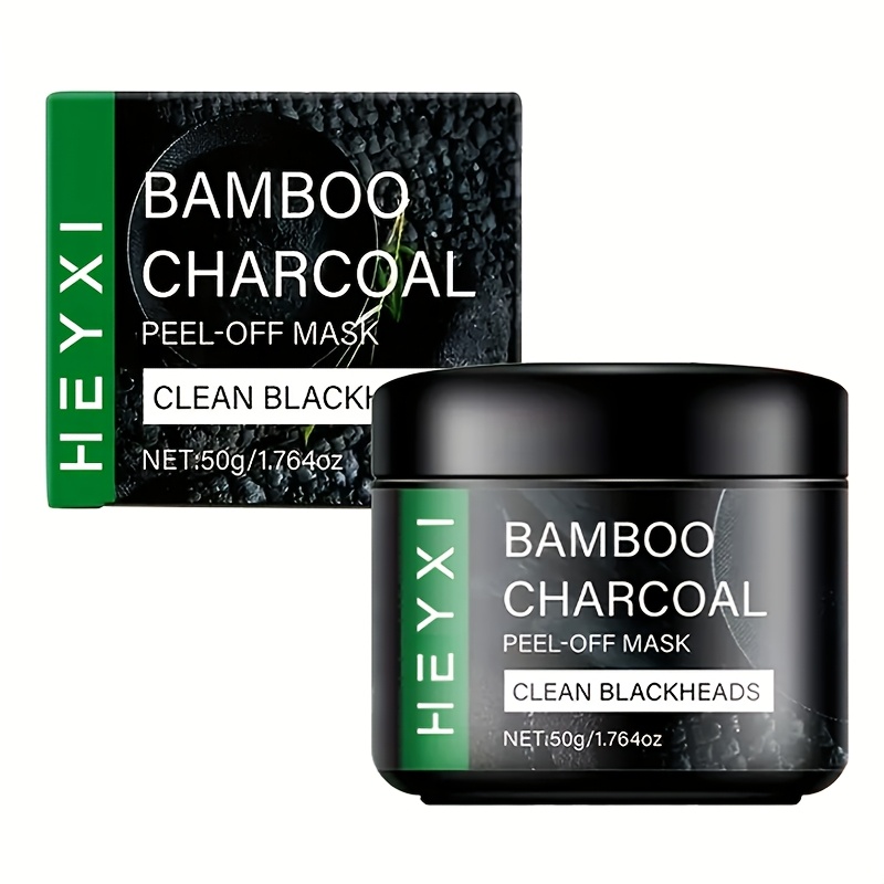 Bamboo Charcoal Mask, Cleanses Skin, Refreshes and Controls Oil, Provides Hydration Without Tightness, Easy to Use, Leaves Skin Cleaner, Hypoallergenic and Non-irritating Formula with Natural Ingredients, Suitable for All Skin Types - Image 6