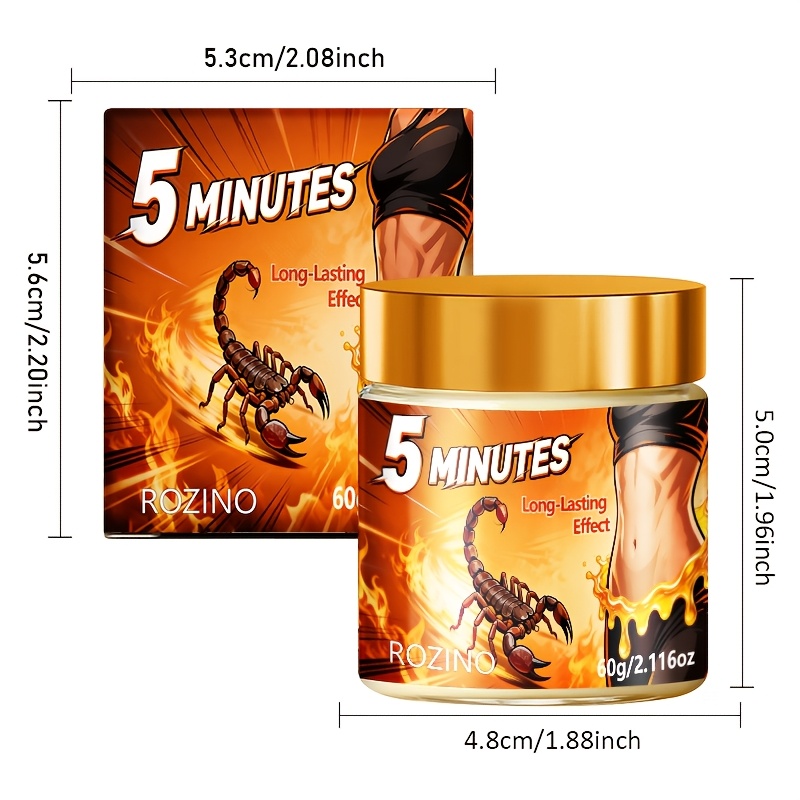 60g 3-Second Instant Firming Body Cream, Provides Instant Lifting and Tightening, Tones the Abdomen, Formulated with Natural Ingredients, Hypoallergenic, Deeply Moisturizes and Hydrates, Addresses Various Issues Such as Sagging Skin - Image 7