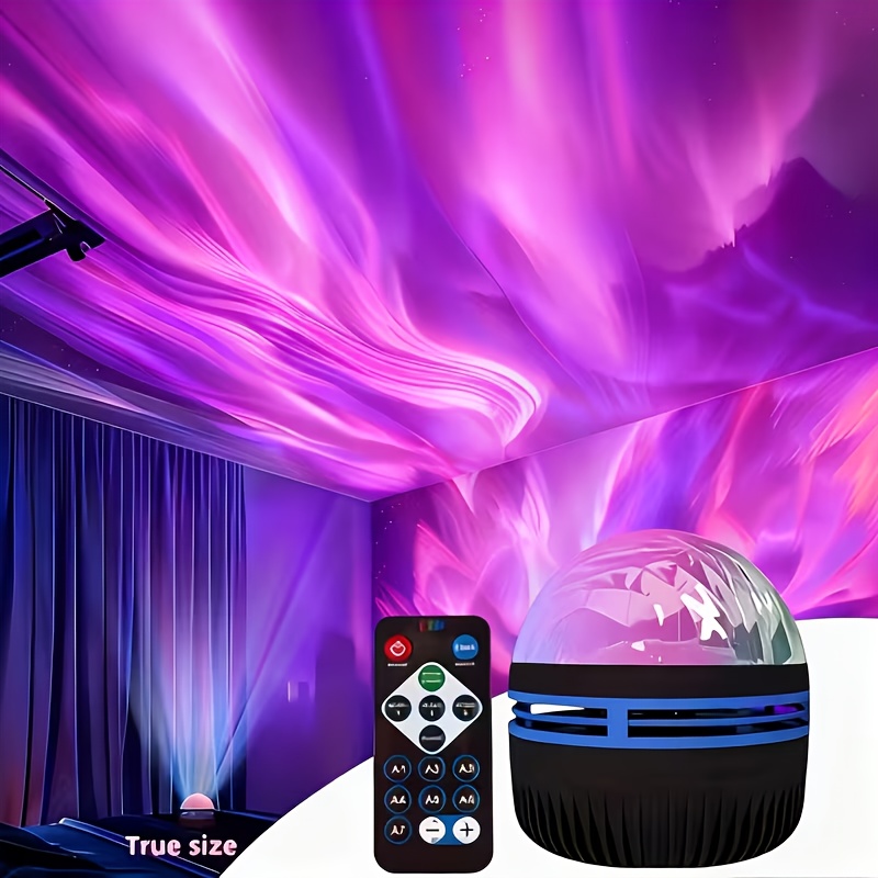 The Polaris Projector with a RemoteControl Features a Minimalist Design,Powered by USB, And Is Suitable ForCreating a Relaxing Atmosphere InOffices Or Homes with Its -Purple LEDLight. It Makes an Excellent Gift ForNational Day, Labor Day. - Image 2