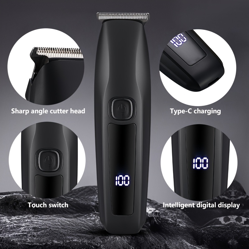 Professional Cordless Hair Clipper, Rechargeable Hair Trimmer with 4 Guide Combs, Long-Lasting Battery for Precision Haircuts, Travel Grooming Kit for Men and Women, Perfect Christmas Gift for Family - Image 9