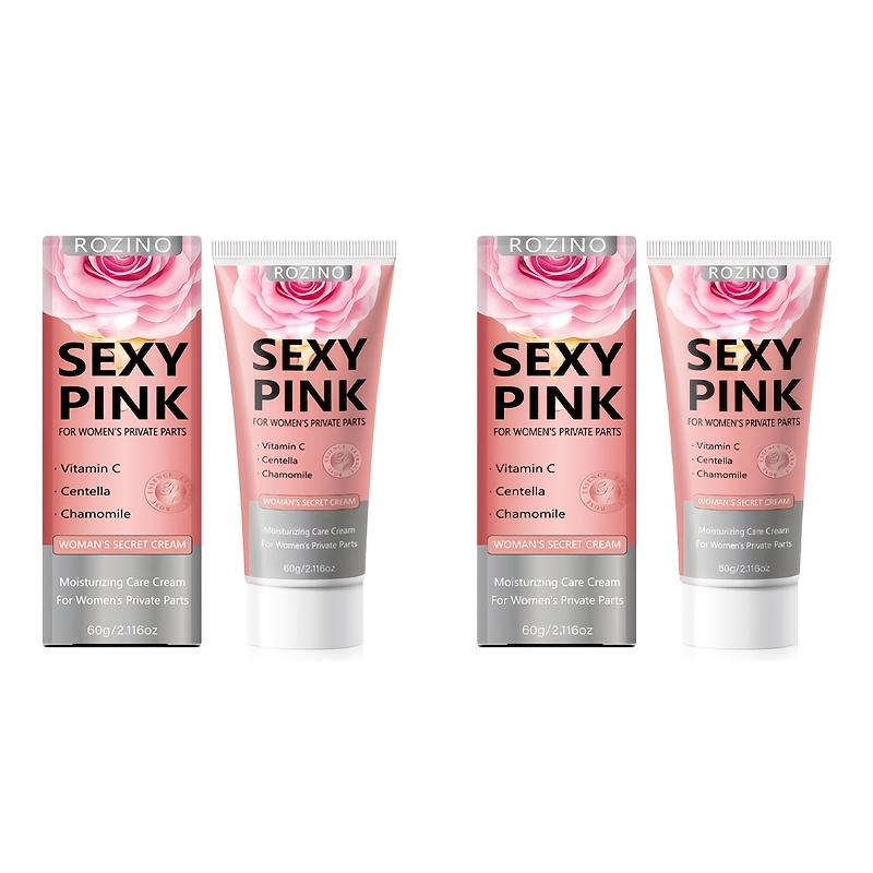 2pcs Women's Rose Intimate Cream, for Dry, Dull, Itchy, and Odorous Intimate Areas, Deeply Moisturizes, Hydrates, Firms & Softens Delicate Skin, Gentle and Non-irritating, Brightens Skin, Revitalizes, for a More Radiant Glow, Improves Dryness - Image 7
