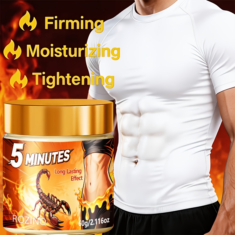 60g 3-Second Instant Firming Body Cream, Provides Instant Lifting and Tightening, Tones the Abdomen, Formulated with Natural Ingredients, Hypoallergenic, Deeply Moisturizes and Hydrates, Addresses Various Issues Such as Sagging Skin - Image 9