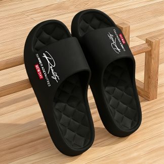 Cloud-Like Soft, EVA Comfortable Lightweight Slippers, Home And Outdoor Wear, Men And Women Couple Dual-Color, Easy Bathroom Slippers, Men'S Slippers, Fashionable Outfit Slippers, All-Season Wear, Men'S Outdoor Slippers