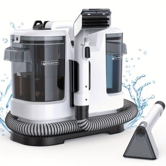 600W Multi-Purpose Portable Carpet & Upholstery Spot Cleaner Machine, 20Kpa Powerful Suction Spot Cleaner Machine With Versatile Tools For Pets, 1.75L Dual Water Tank, Area Rugs Car Seats And Couches