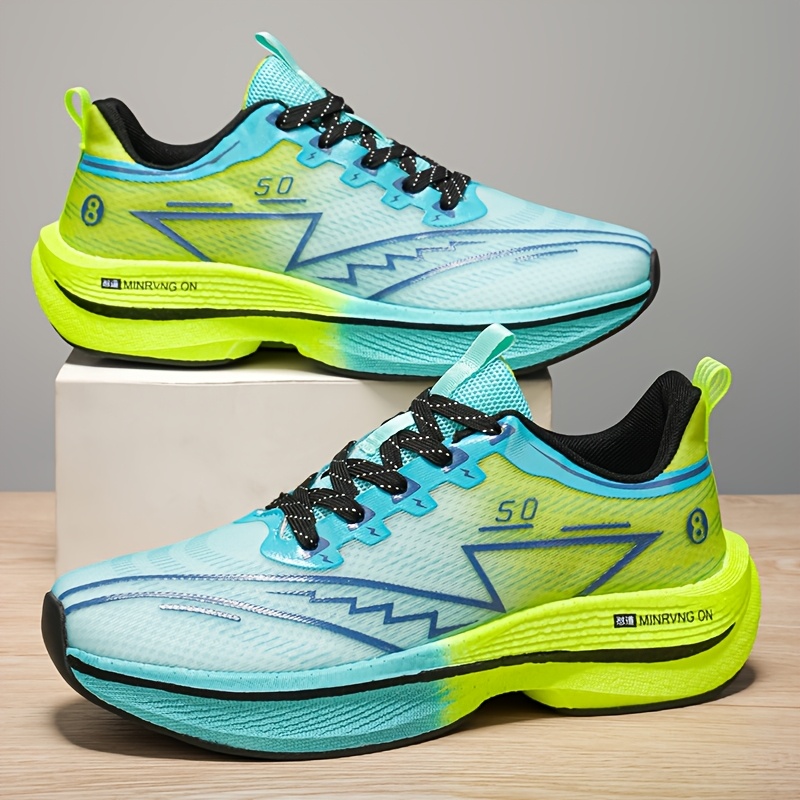 Sneakers, Men's Road Running Shoes, Lightweight Soft-Sole Shock-Absorbing Marathon Running Shoes, Outdoor Sports Mountaineering Jungle Trail Running Shoes, Daily Travel Walking Casual Shoes, Gym Cross-Training Shoes, Volleyball Tennis Shoes