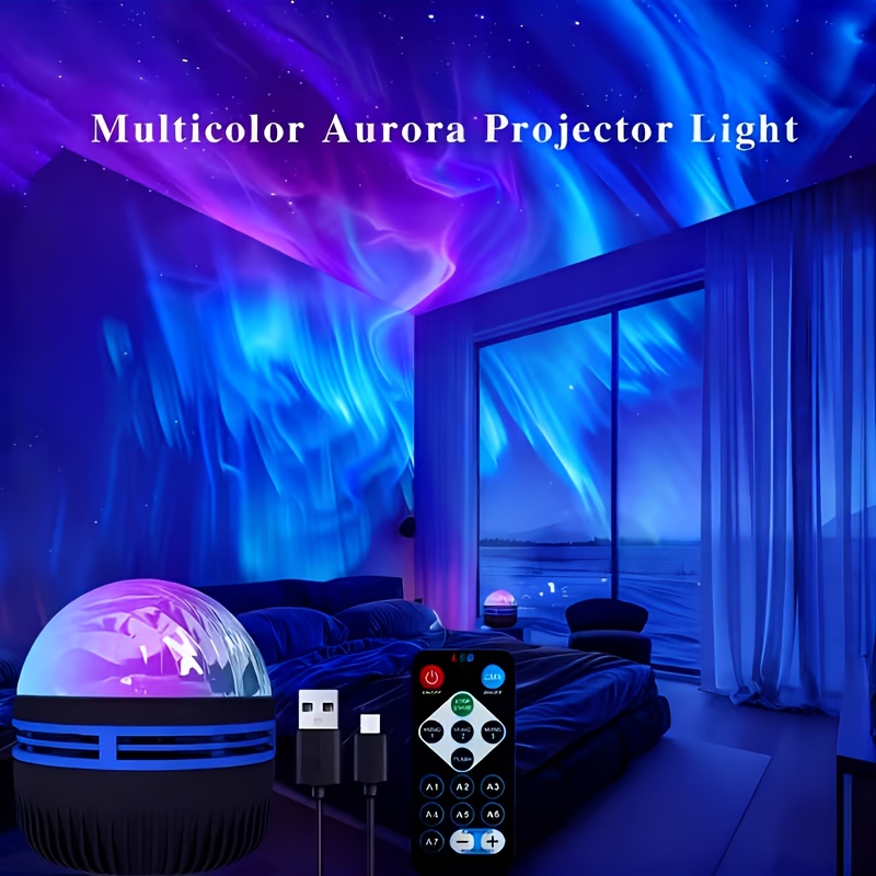 The Polaris Projector with a RemoteControl Features a Minimalist Design,Powered by USB, And Is Suitable ForCreating a Relaxing Atmosphere InOffices Or Homes with Its -Purple LEDLight. It Makes an Excellent Gift ForNational Day, Labor Day. - Image 8
