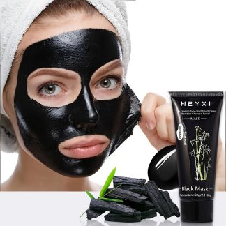 Bamboo Charcoal Cleansing Mud Mask: Deeply Cleanses Pores, Moisturizes the Face, Suitable for All Skin Types, Unisex
