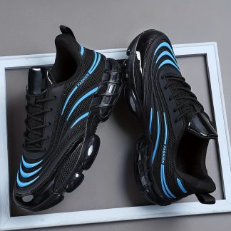 Men's Casual Sneakers, Low-Top Lace-Up Casual Sneakers, Comfortable Shoes