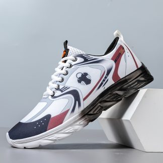 Men'S Road Running Shoes Size 39-54, Lightweight Breathable Fitness Training Jogging Sneakers, Young Fashionable Trendy New Super Casual Running Shoes, Soft Comfortable Affordable Shoes, High-End Casual Athletic Healthy Shoes. Life Lies in Exercise