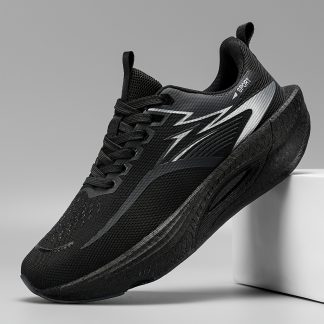 Sneakers, 2026 New Mesh Breathable Men's Sports Shoes, Lightweight Soft Sole Shock-absorbing Road Marathon Running Shoes, Outdoor Jungle Off-road Running Shoes, Daily Fashion Trend Versatile Men's Casual Shoes, Gym Cross Training Oversized Shoes