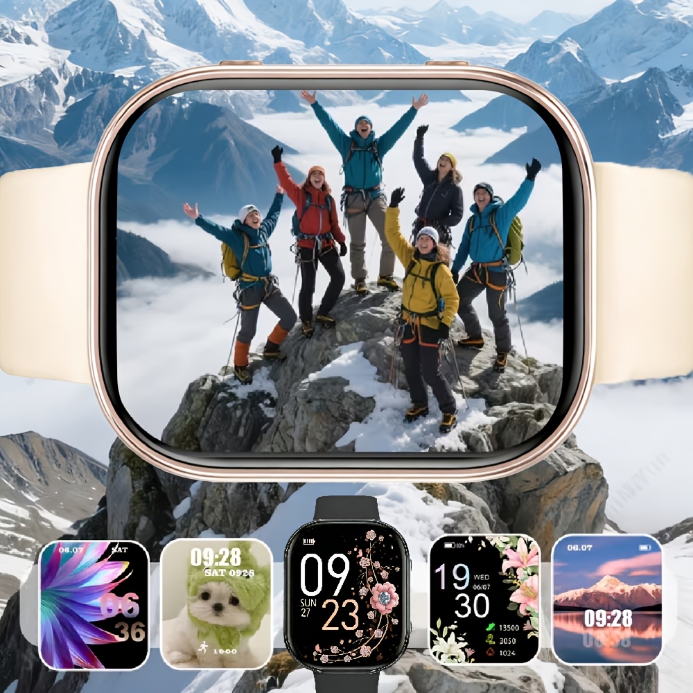 ERUN Smartwatch Compatible for iPhone & Android, Unisex Wireless with Wireless Calling, AMOLED HD Screen,, Activity Tracker, Step Counter, Monitor, Multi- Modes, Phone Calls Suitable for Men & Women - Image 7