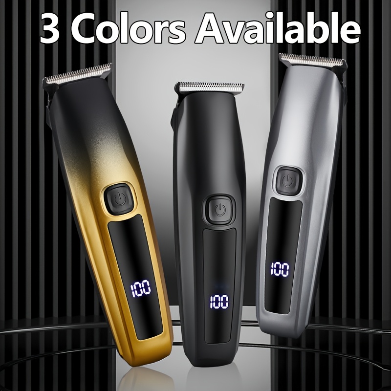 Professional Cordless Hair Clipper, Rechargeable Hair Trimmer with 4 Guide Combs, Long-Lasting Battery for Precision Haircuts, Travel Grooming Kit for Men and Women, Perfect Christmas Gift for Family - Image 2
