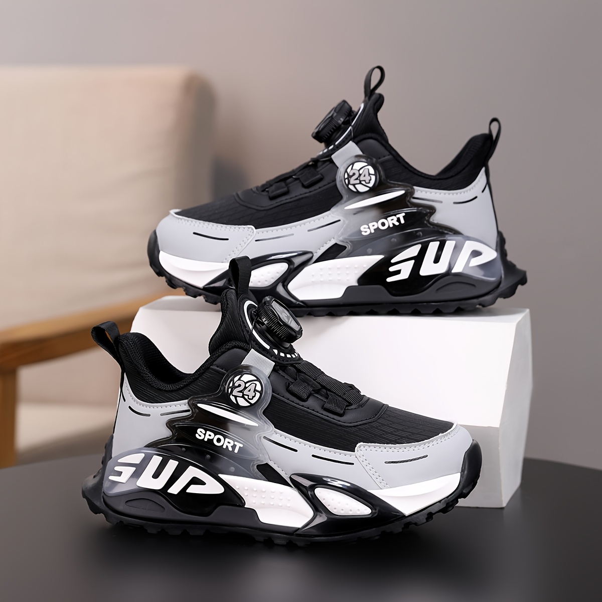 Boys' Sneakers 2025 Autumn/Winter New Arrival, Children's Shoes for Middle and Older Boys, Elementary School Students' Shoes, Boys' Running Shoes, Lightweight - Image 6