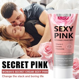 2pcs Women's Rose Intimate Cream, for Dry, Dull, Itchy, and Odorous Intimate Areas, Deeply Moisturizes, Hydrates, Firms & Softens Delicate Skin, Gentle and Non-irritating, Brightens Skin, Revitalizes, for a More Radiant Glow, Improves Dryness