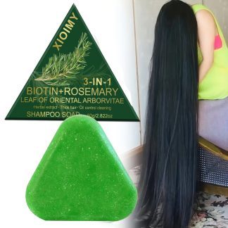 Wash Your Hair Every 7 Days and Stay up All Night Without Losing It - Ten in One Instant Anti Frizz and Anti Breakage Usman Grass and Cypress Leaf Shampoo Soap, Anti Frizz, Plant-based Formula, Nourishing Mix, Anti Frizz Formula, Root Strengthening