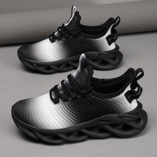 Boys' Casual Sneakers, All-Season Student Campus Shoes, Running Shoes, Fashionable Simple Colorful Shoes