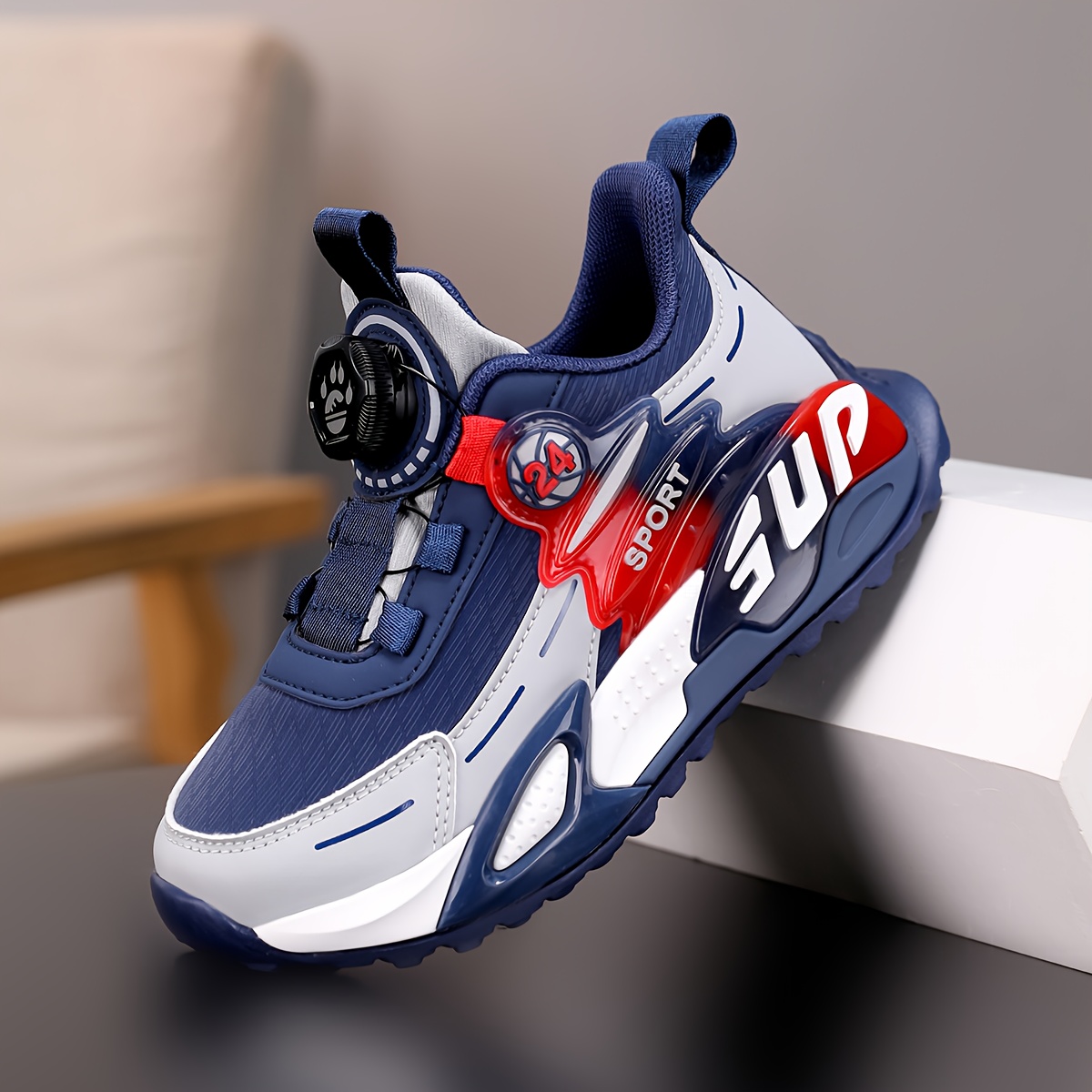 Boys' Sneakers 2025 Autumn/Winter New Arrival, Children's Shoes for Middle and Older Boys, Elementary School Students' Shoes, Boys' Running Shoes, Lightweight