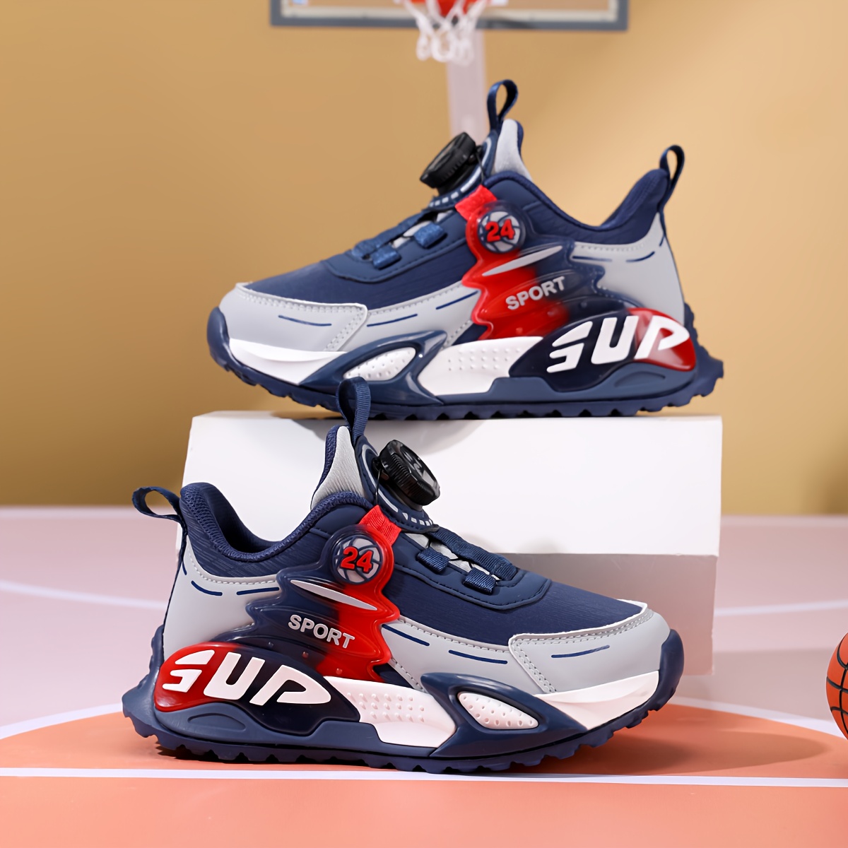 Boys' Sneakers 2025 Autumn/Winter New Arrival, Children's Shoes for Middle and Older Boys, Elementary School Students' Shoes, Boys' Running Shoes, Lightweight - Image 4