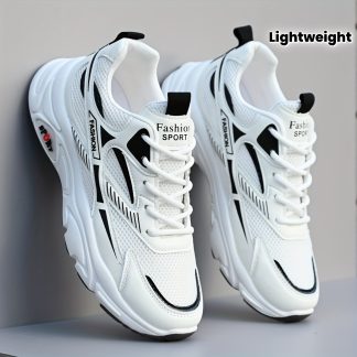 New Breathable Mesh Casual Sneakers, Featuring a Lightweight and Stylish Design with a Non-slip Sole That Provides Excellent Traction. Suitable for Daily Wear and Sports as Running Shoes