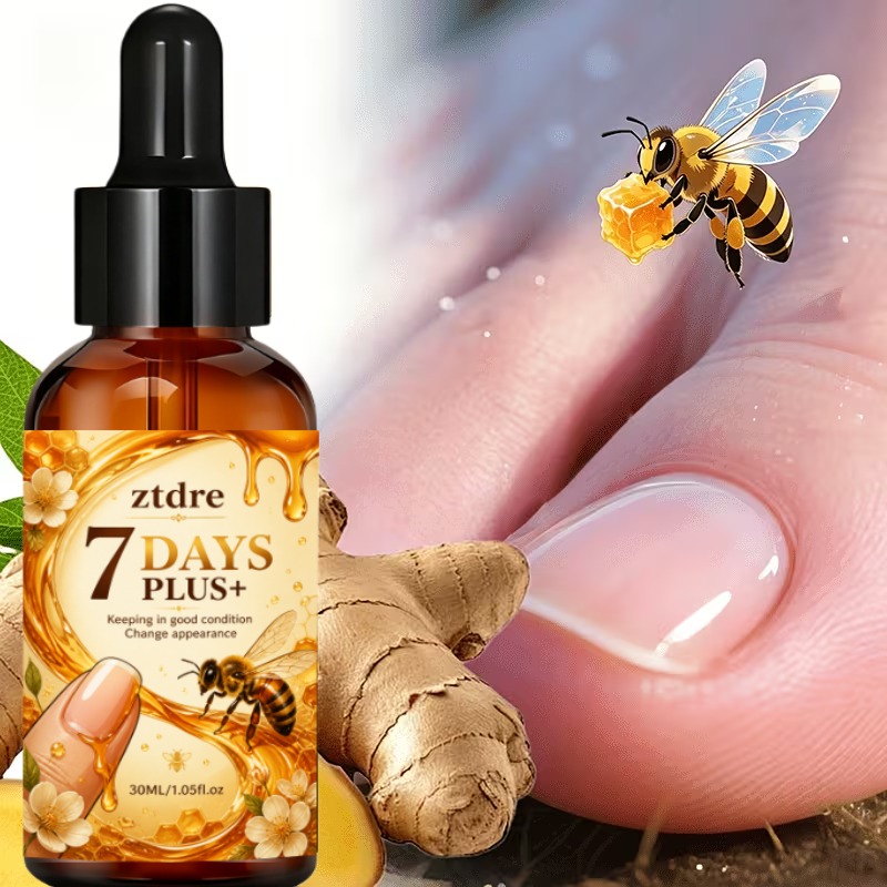 Super Strength 95% Bee Venom Intensive Toenail Liquid, Infused with Bee Venom and Ginger Extract, Provides 24-hour Continuous Care, Specially Designed for Thickened, Unevenly Colored, and Damaged Nails - Image 10