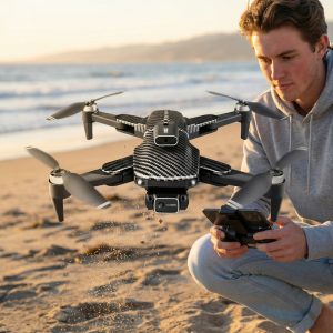 High-Performance Drone - 1080P HD Dual Lenses, Dual Batteries, Optical Flow Positioning, One-Key Takeoff, Automatic Hovering, Strong Wind Resistance, Intelligent Obstacle Avoidance, Designed Specifically for Outdoor Aerial Photography