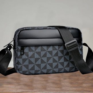 Single Shoulder Bag - Fall/Winter Men'S And Women'S Fashion Crossbody Bag - Lightweight, Adjustable Shoulder Strap. Suitable for Travel, Shopping, And Dating. Best Choice for Holiday Gifting. [Zipper Direction Random]