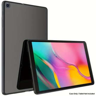 For Samsung for Galaxy Tab A Case(2019 Model) - Compatible with SM-T510/ SM-T515/ SM-T517 -[Lightweight+ Protective] Shockproof, Soft, And Ultra-Slim Cover - Black Tablet Accessory - Matte End - Stylish Design - Slim Profile - Shock-Resistant Case