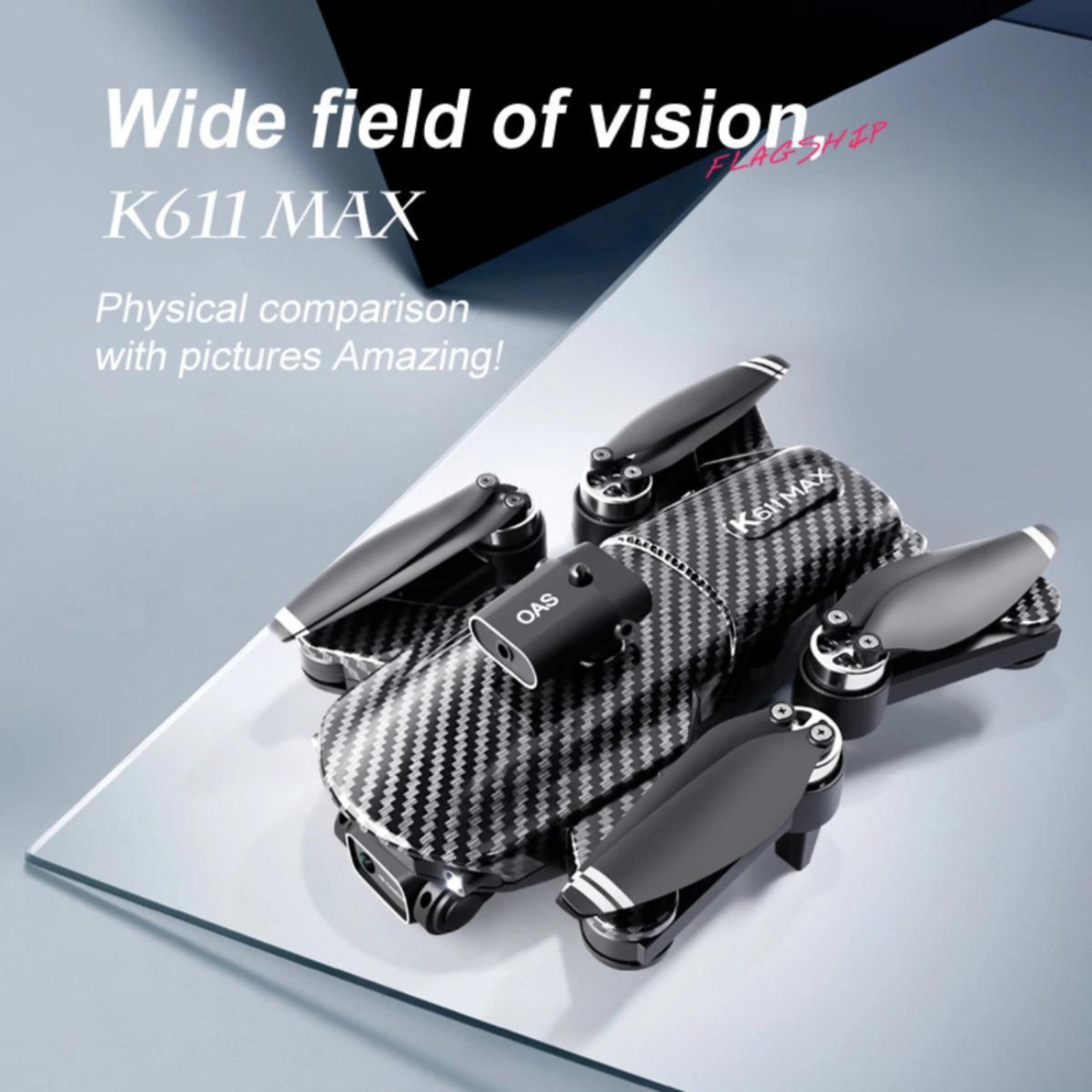 High-Performance Drone - 1080P HD Dual Lenses, Dual Batteries, Optical Flow Positioning, One-Key Takeoff, Automatic Hovering, Strong Wind Resistance, Intelligent Obstacle Avoidance, Designed Specifically for Outdoor Aerial Photography - Image 6