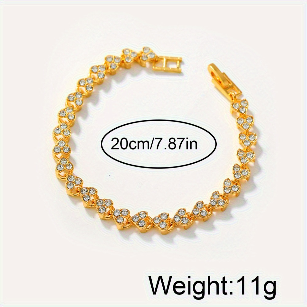 Women's CAYON Quartz Watch and Bracelet Compatible for - Elegant Watch with Sequin Case, Pointer Hands, Alloy Strap, Accurate Quartz Movement - Ideal Gift for Mom, Wife, Girlfriend, Daily Wear & Special Occasions - Image 6