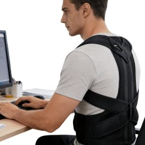 The New Benchmark for Invisible Posture Correction! Lightweight, Breathable, and Non-constricting, This Neoprene Posture Corrector Instantly Opens Shoulders and Straightens the Back. Ergonomic Design: Scientifically Designed to Open Shoulders
