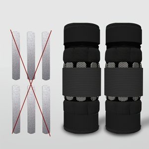 4pcs Adjustable Ankle/Wrist Weights, Weight Wraps for Legs and Arms, Suitable for Walking, Running, and Workouts - Breathable and Durable with Heavy-Duty Hooks, Weighted Hand Straps, Wrist Wraps (No Steel Plates)