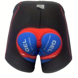 5-D Silicone Seat Cushion Tight Fit Cycling Underwear