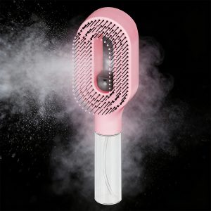 Hair Spray Comb, Anti-static 2-in-1 Portable Hair Brush, Reduce the Sense of Rashness, Hair Styling Comb, Massage the Scalp, Can Be Equipped with Water or Essential Oil to Care Hair, Used for Combing and Styling, Can Hold 55ml/1.86oz